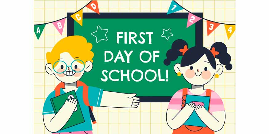 First Day at School Nursery Rhymes Fo Kids