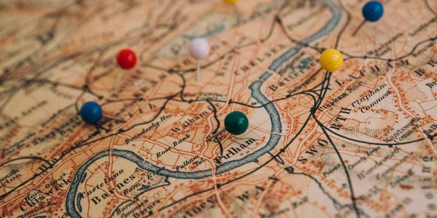 How Points and Lines Shape Maps Building Blocks of Cartography